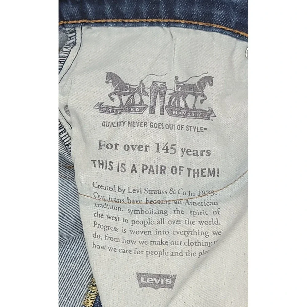 Levi's 511 Men's Med Wash Relaxed Fit Blue Denim Jeans Sz 36x30